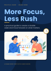eBook Time Management - More Focus, Less Rush